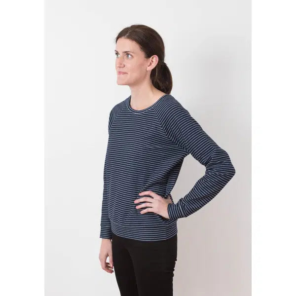 Grainline Studio - Paper Sewing Pattern - Linden Sweatshirt – view 4 – Truro Fabrics