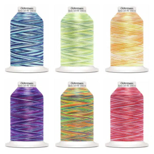 Gütermann - Bulky-Lock 80 Multi Overlock Thread – Truro Fabrics