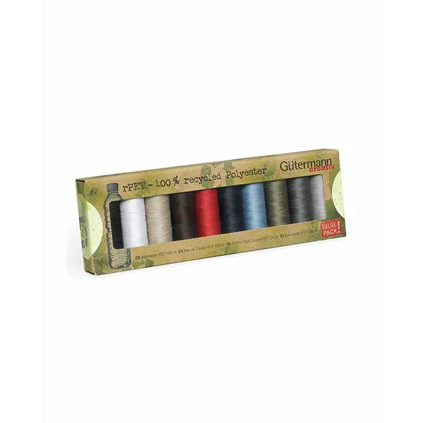 Gutermann rPET Recycled Thread Set - Classic – Truro Fabrics