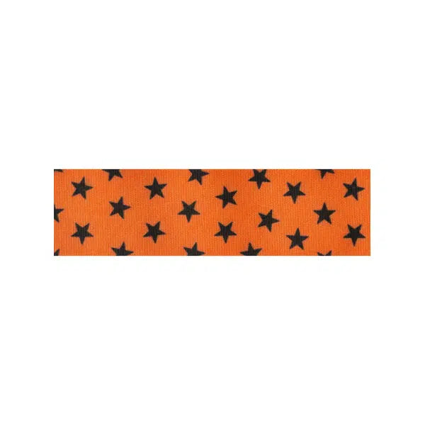 Halloween Satin Ribbon - Spellbound Stars – view 2 – Truro Fabrics