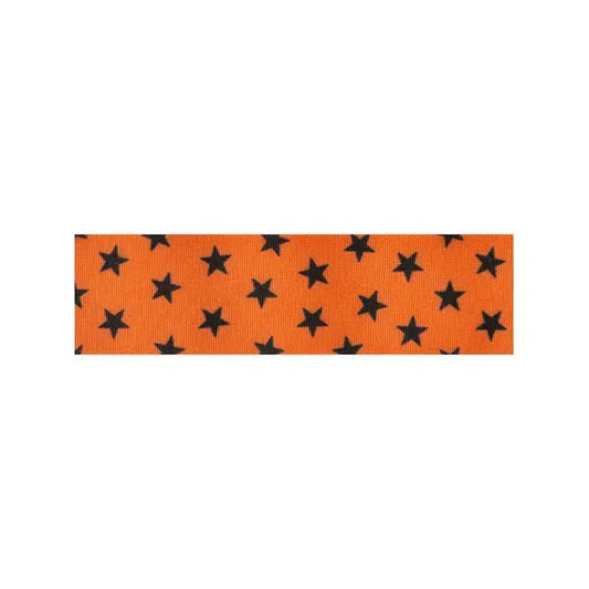 Halloween Satin Ribbon - Spellbound Stars – view 2 – Truro Fabrics