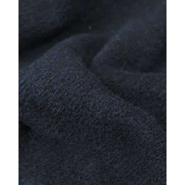 Heavy Wool Knit Fabric - Navy – Truro Fabrics