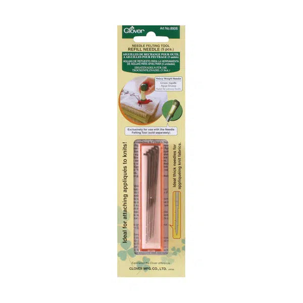 Clover - Heavy Felting Needle Refills – Truro Fabrics