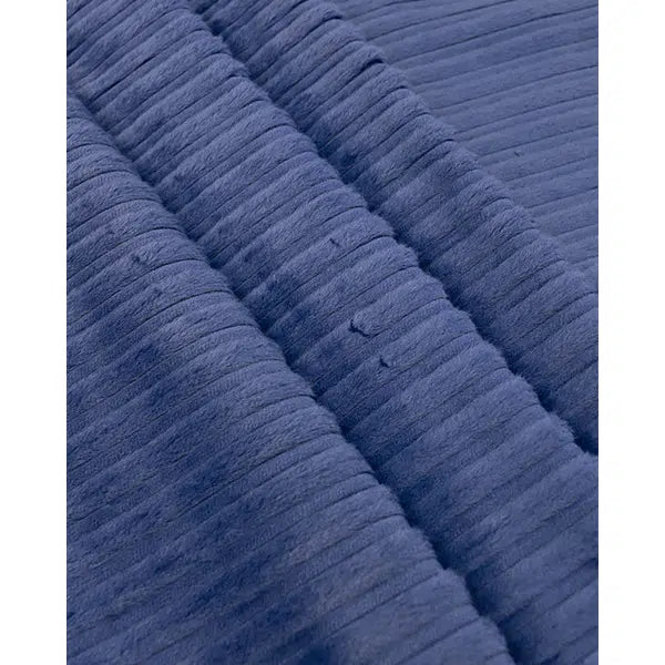 High Low Jumbo Cord Fabric - Blueberry – view 3 – Truro Fabrics