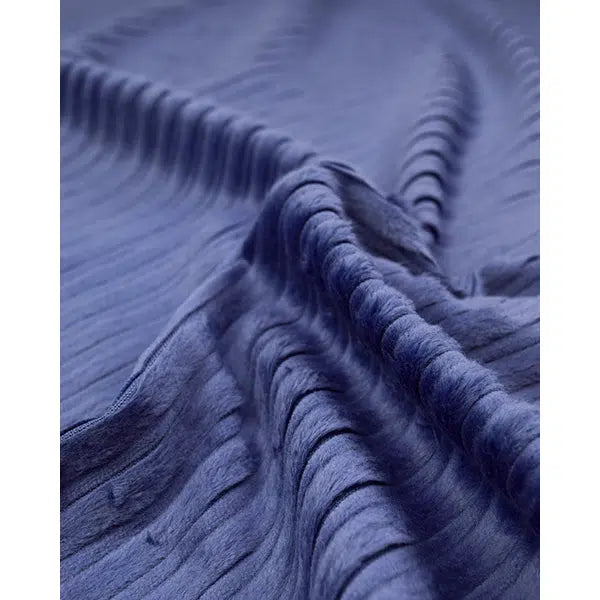 High Low Jumbo Cord Fabric - Blueberry – Truro Fabrics