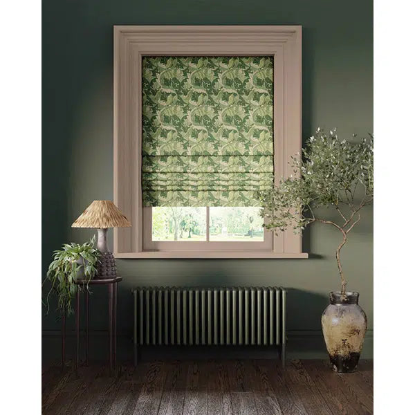 Home Furnishing Fabric - Acanthus - Apple/Sage – view 5 – Truro Fabrics