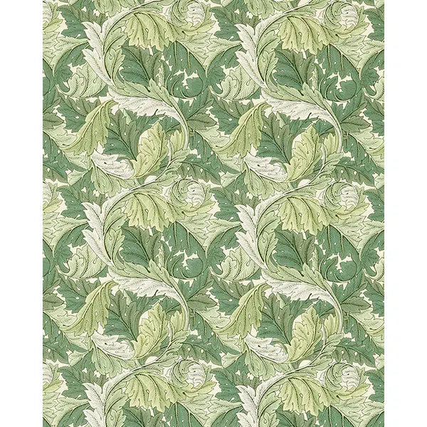 Home Furnishing Fabric - Acanthus - Apple/Sage – Truro Fabrics