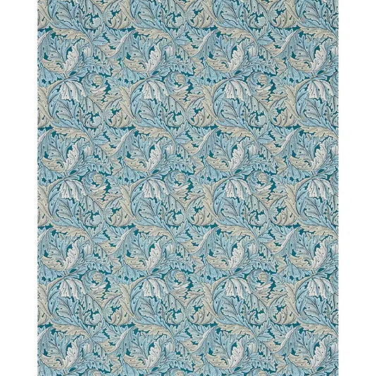Home Furnishing Fabric - Acanthus - Denim – view 2 – Truro Fabrics