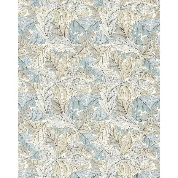 Home Furnishing Fabric - Acanthus - Slate/Dove – Truro Fabrics