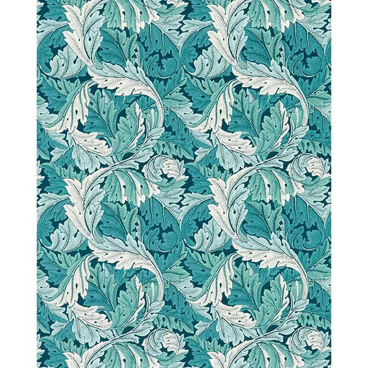 Home Furnishing Fabric - Acanthus - Teal – Truro Fabrics