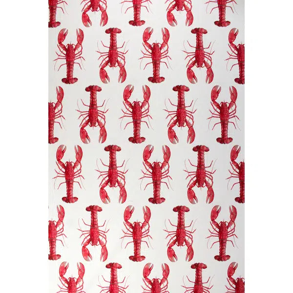 Home Furnishing Fabric - Double Width - Cape Lobster Red – view 2 – Truro Fabrics