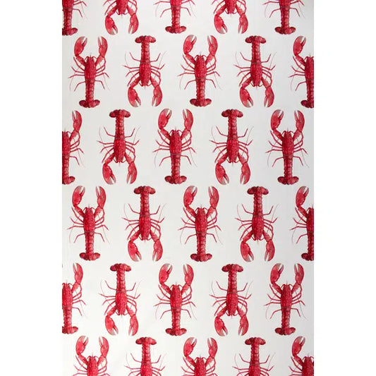Home Furnishing Fabric - Double Width - Cape Lobster Red – view 2 – Truro Fabrics