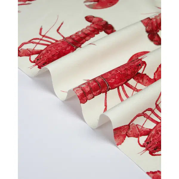 Home Furnishing Fabric - Double Width - Cape Lobster Red – view 3 – Truro Fabrics