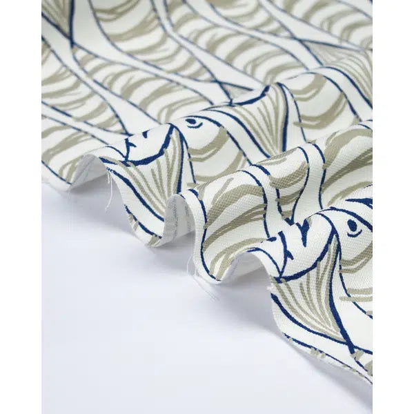 Home Furnishing Fabric - Double Width - Padstow Stone – view 4 – Truro Fabrics