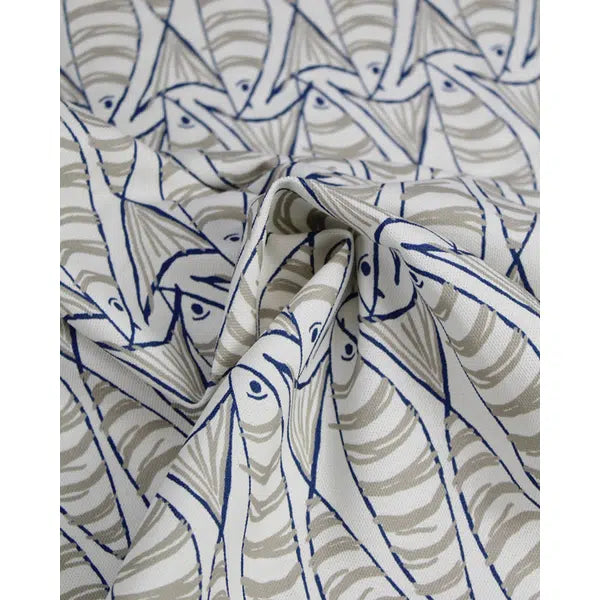 Home Furnishing Fabric - Double Width - Padstow Stone – view 5 – Truro Fabrics