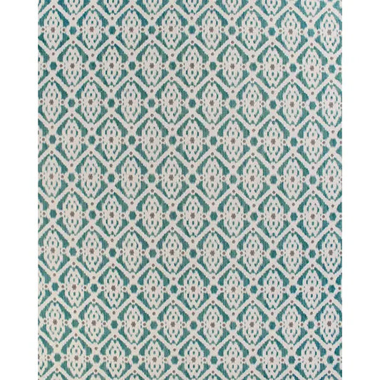 Home Furnishing Fabric - Double Width - Sura - Teal – view 2 – Truro Fabrics