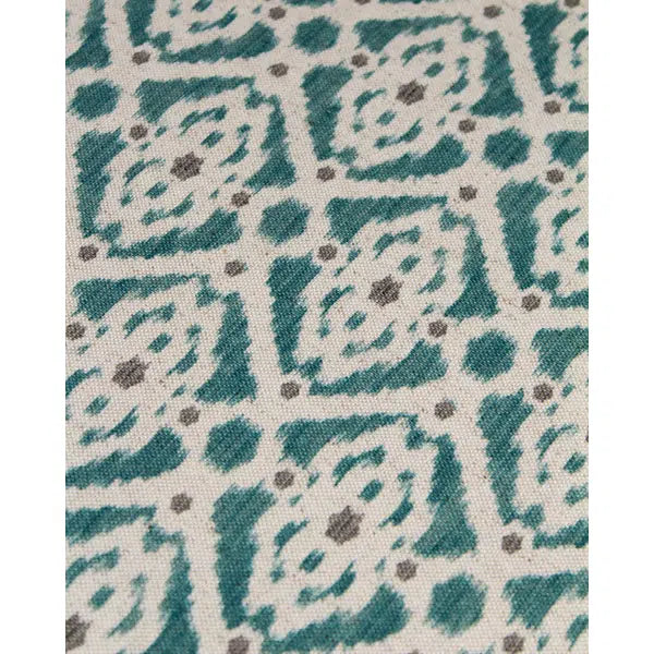 Home Furnishing Fabric - Double Width - Sura - Teal – view 3 – Truro Fabrics