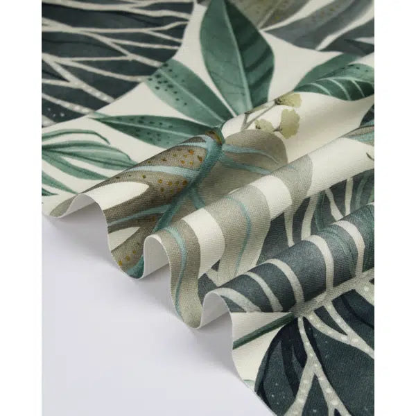 Home Furnishing Fabric - Double Width - Trebah Flint – view 3 – Truro Fabrics