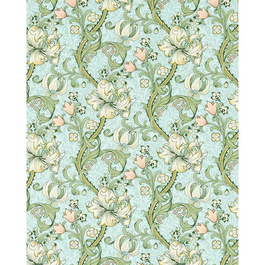 Home Furnishing Fabric - Golden Lily - Apple/Blush – Truro Fabrics