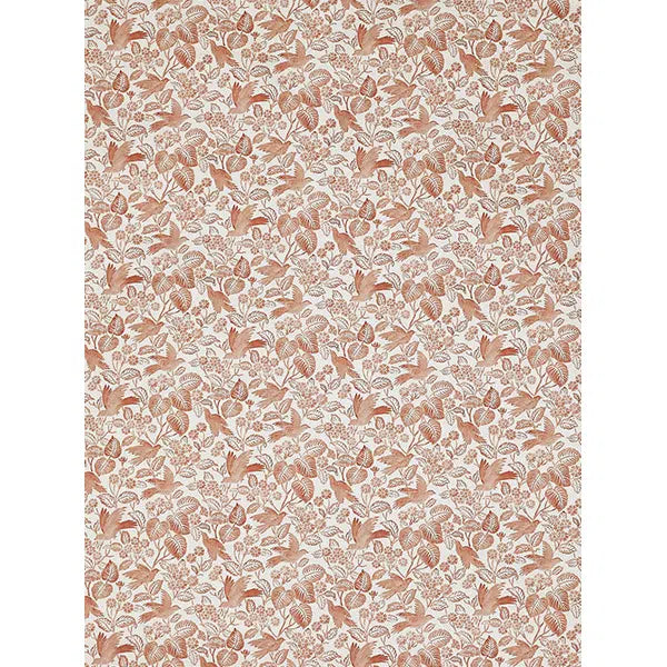Home Furnishing Fabric - Hollies Apricot – view 2 – Truro Fabrics