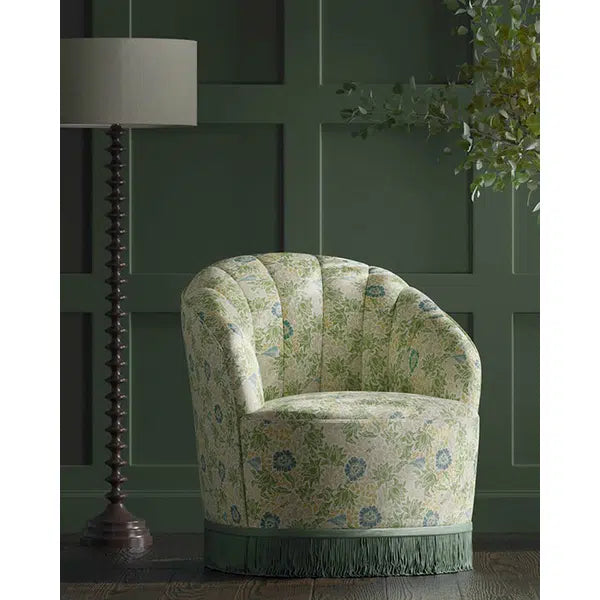 Home Furnishing Fabric - Mallow - Apple/Linen – view 3 – Truro Fabrics