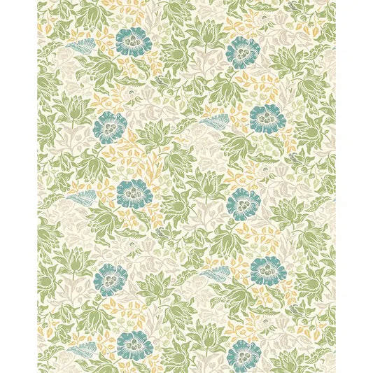 Home Furnishing Fabric - Mallow - Apple/Linen – Truro Fabrics