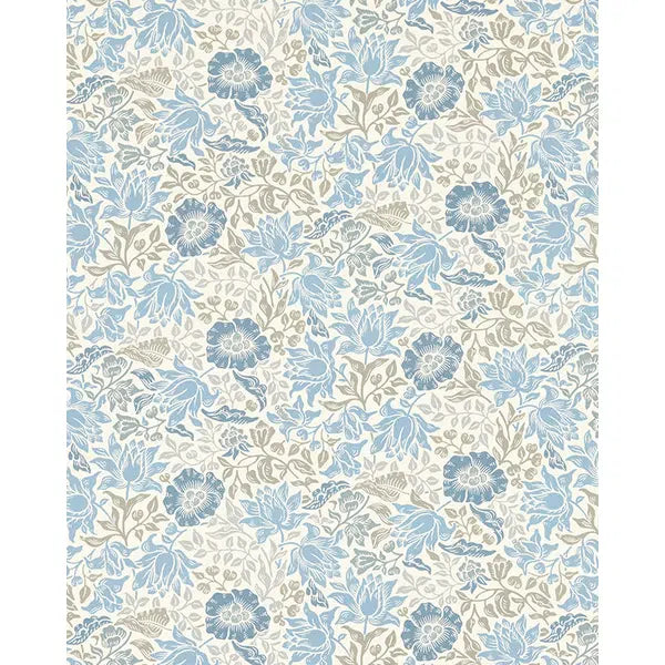 Home Furnishing Fabric - Mallow - Denim/Ivory – Truro Fabrics
