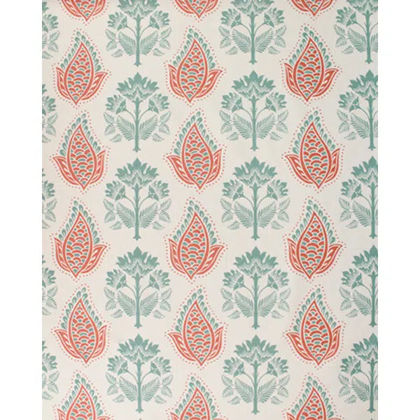 Home Furnishing Fabric - Musgrove - Coral – view 3 – Truro Fabrics