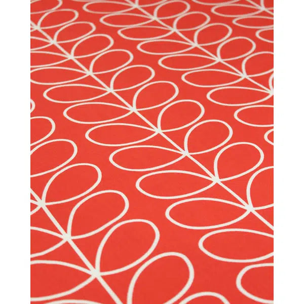 Home Furnishing Fabric - Orla Kiely - Linear Stem Tomato – view 2 – Truro Fabrics
