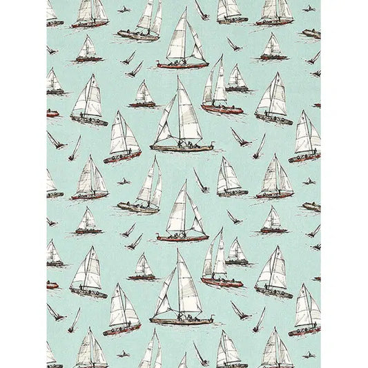 Home Furnishing Fabric - Sailing Yacht Mineral – Truro Fabrics
