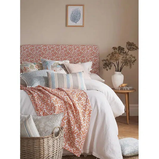 Home Furnishing Fabric - Seabed Coral – view 2 – Truro Fabrics