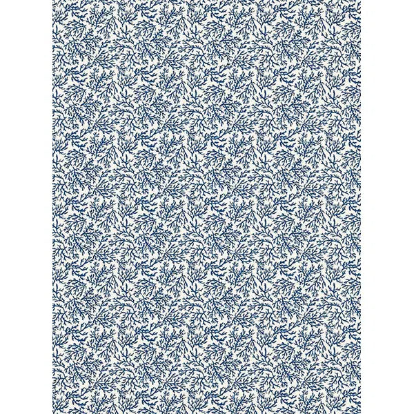 Home Furnishing Fabric - Seabed Navy – view 2 – Truro Fabrics