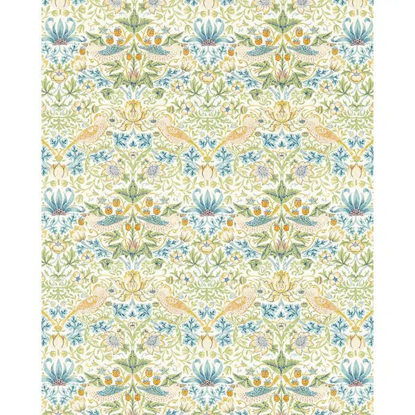 Home Furnishing Fabric - Strawberry Thief - Apple/Blush – Truro Fabrics