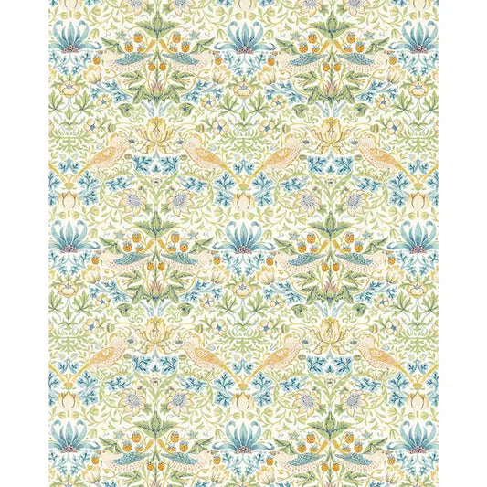 Home Furnishing Fabric - Strawberry Thief - Apple/Blush – Truro Fabrics