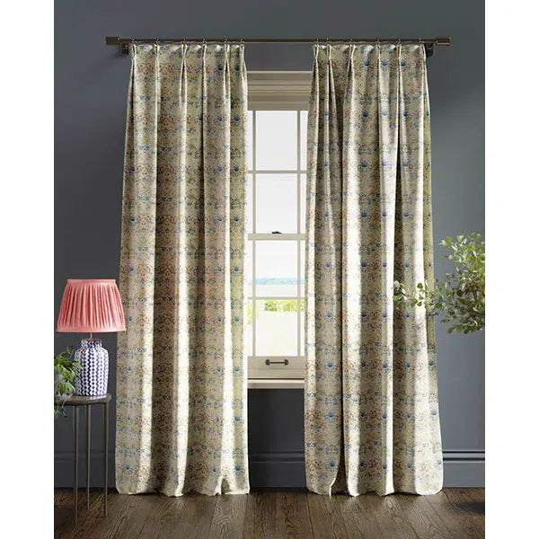 Home Furnishing Fabric - Strawberry Thief - Linen/Plum – view 4 – Truro Fabrics