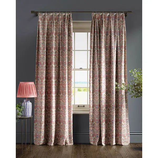 Home Furnishing Fabric - Strawberry Thief - Plum – view 4 – Truro Fabrics