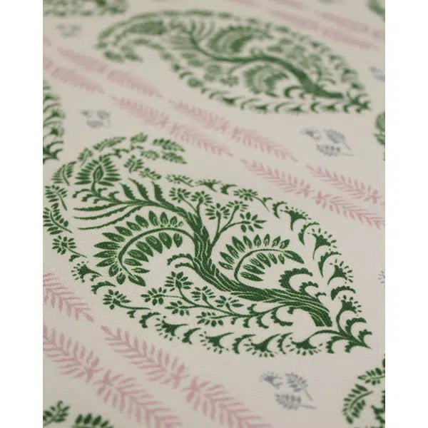 Home Furnishing Fabric - Wentworth - Parsley – view 3 – Truro Fabrics