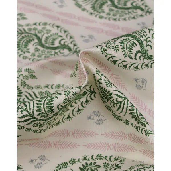 Home Furnishing Fabric - Wentworth - Parsley – view 4 – Truro Fabrics