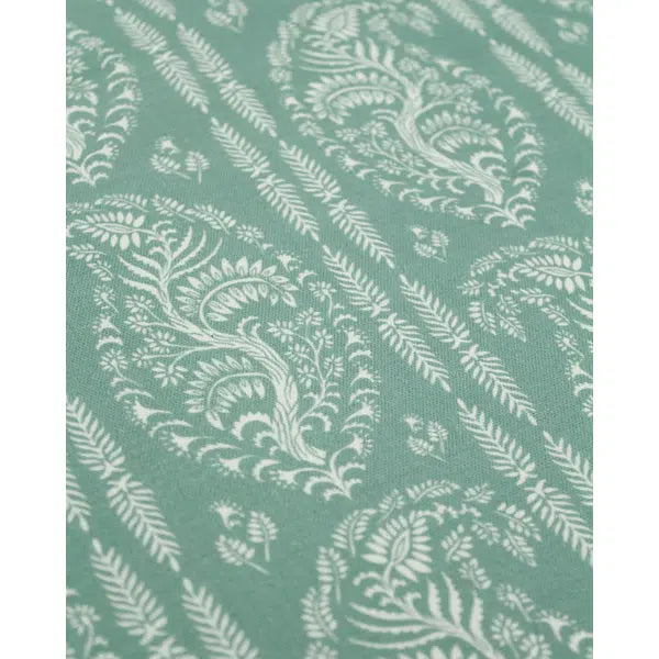 Home Furnishing Fabric - Willoughby - Duck Egg – view 3 – Truro Fabrics
