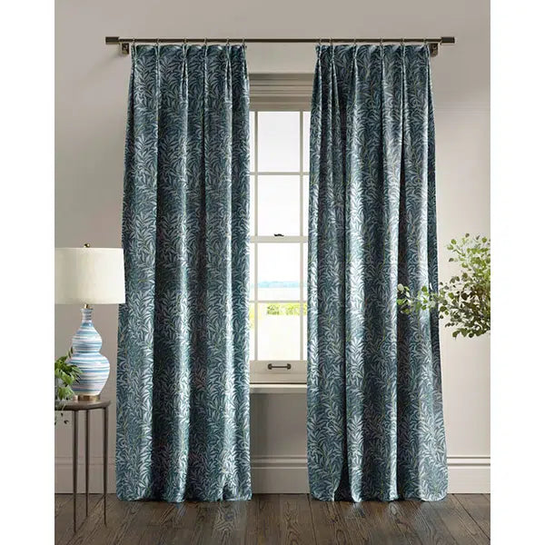 Home Furnishing Fabric - Willow Boughs - Denim – view 4 – Truro Fabrics