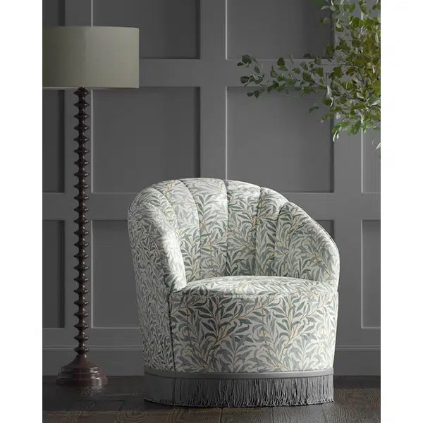 Home Furnishing Fabric - Willow Boughs - Mineral – view 3 – Truro Fabrics