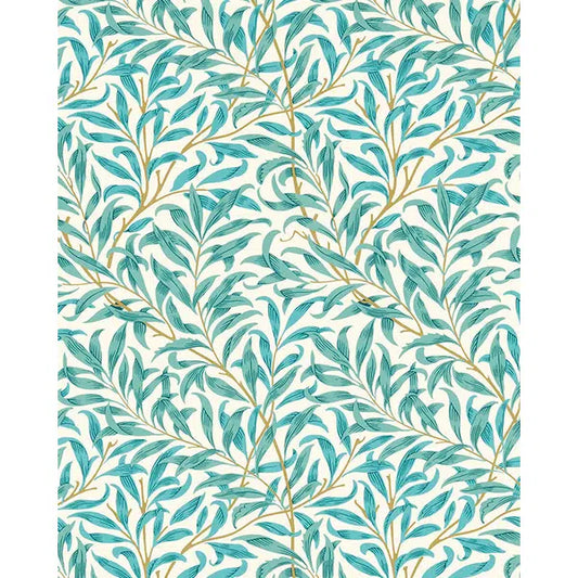 Home Furnishing Fabric - Willow Boughs - Teal – Truro Fabrics