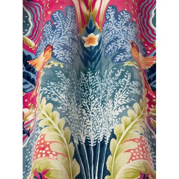 Home Furnishing Velvet Fabric - Babooshka Hot Pink – view 2 – Truro Fabrics
