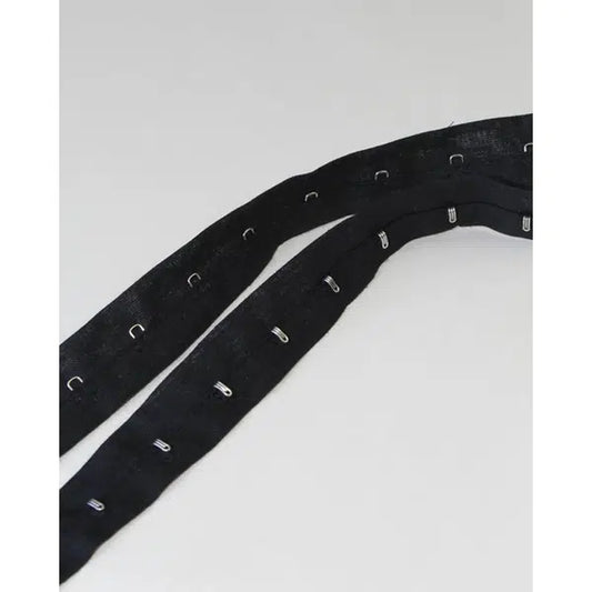 Hook & Eye Tape - Black – view 2 – Truro Fabrics