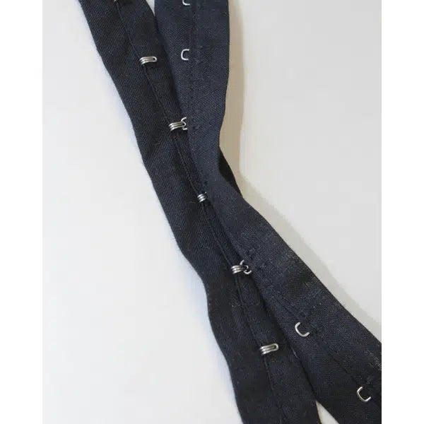 Hook & Eye Tape - Black – Truro Fabrics