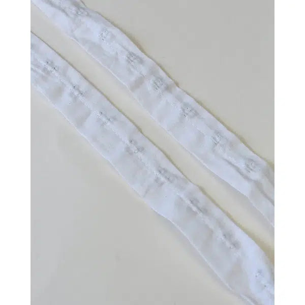 Hook & Eye Tape - White – view 2 – Truro Fabrics