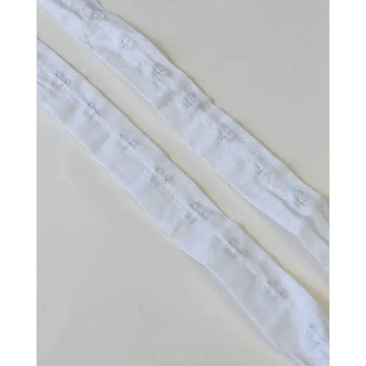 Hook & Eye Tape - White – view 2 – Truro Fabrics
