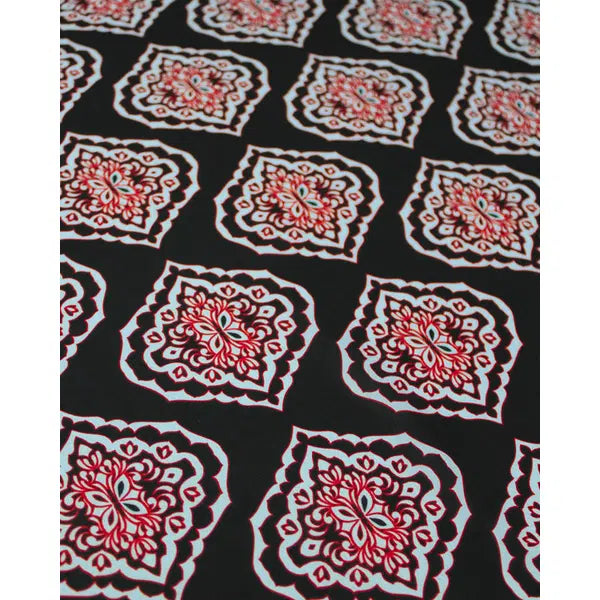 Ibrox Crepe Fabric - Arabesque – view 3 – Truro Fabrics