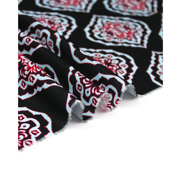 Ibrox Crepe Fabric - Arabesque – view 4 – Truro Fabrics