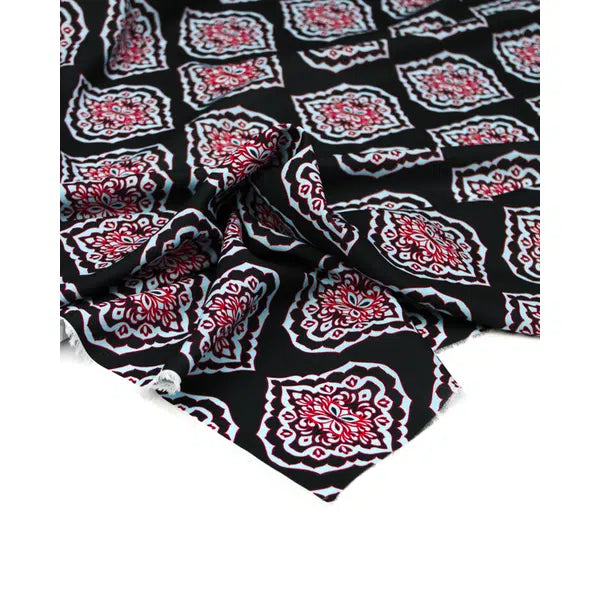 Ibrox Crepe Fabric - Arabesque – Truro Fabrics